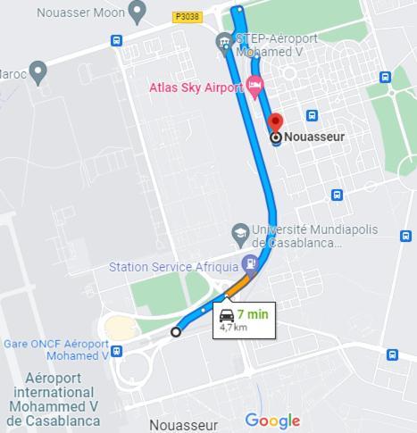 Airport To Comme A La Maison 1 Nouaceur Экстерьер фото
